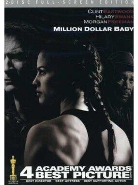 Million Dollar Baby DVD 2-Disc Full Screen Clint Eastwood Hilary Swank Drama